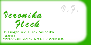 veronika fleck business card